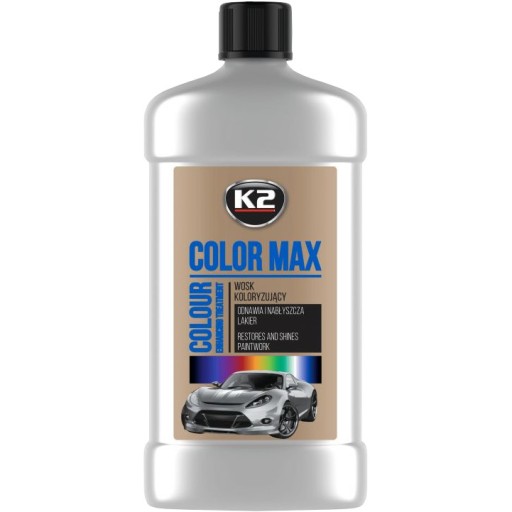 K2 COLOR MAX 500ML STRIEBORNÁ - FARBIACI VOSK