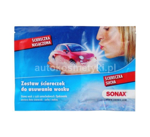 SONAX Utierky na odstraňovanie vosku 10 KS