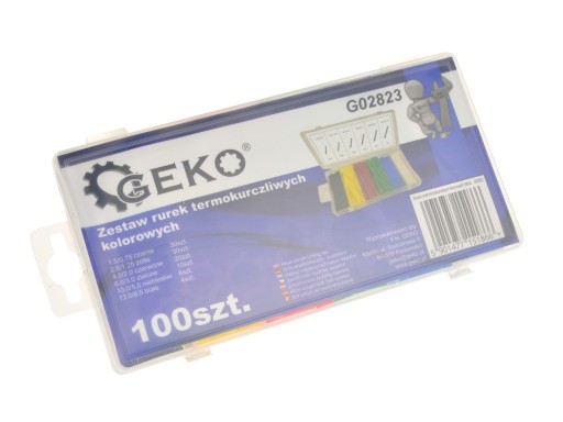 SÚPRAVA TEPELNE ZMRŠŤOVACÍCH TUB 100 KS RÔZNE G02823