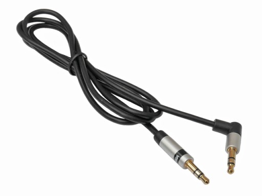 JACK kábel 3,5 mm 3P TRS stereo zástrčka-zástrčka SLIM VITALCO 1m
