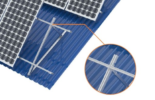 Klema RC01 fotovoltaická montážna profilová svorka