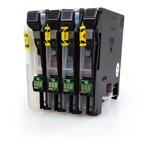 ATRAMENT PRE TLAČIAREŇ BROTHER DCP-J152W LC123 CHIP V3 DCP-J132W -J152W MFC-J470