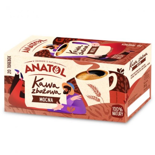 ANATOL SILNOZRNNÁ KÁVA VO VRECKÁCH 84G x 5