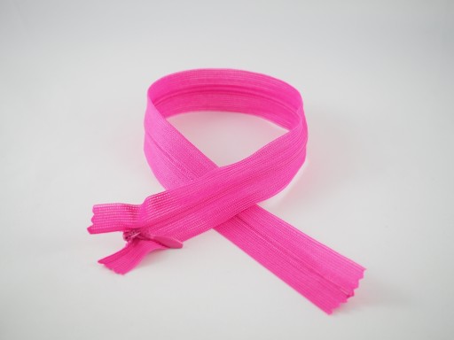 Zips, SAMOSTATNÝ Zips, KRYTÁ ČIPKA 60cm RUŽOVÁ