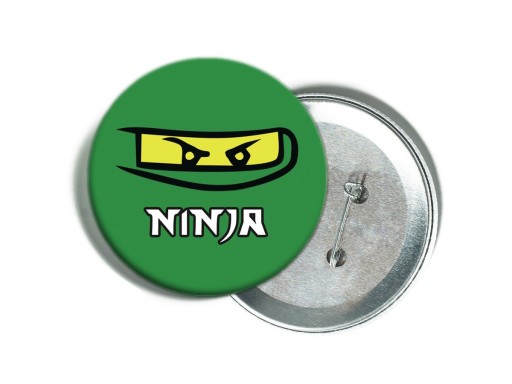 Narodeninový odznak zo série Ninja