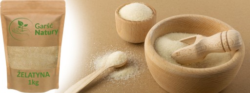 Potravinová bravčová želatína 100g Vysoká kvalita na KOSTNÉ KĹBY Poľsko 0,1kg