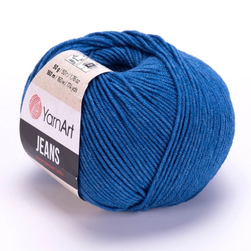 YARNART JEANS 17 tmavomodrá priadza