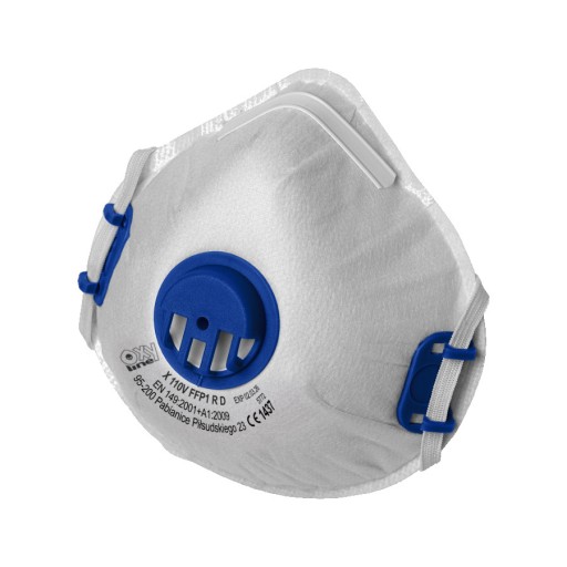 POLOMASKA OCHRANNÁ Maska FFP1 s ventilom P1, domáci