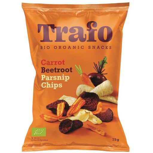 PEČENÉ ZELENINOVÉ ČIPESKY BIO 75 g - TRAFO (TRAFO) TRAFO