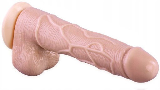 GÉLOVÝ MUŽSKÝ PENIS Pevné dildo na prísavke JBL