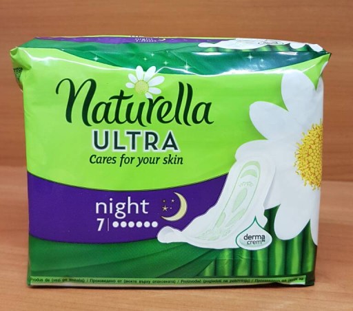 Naturella Ultra Night hygienické vložky 7 ks