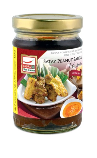 Satay arašidová omáčka 295 ml - Mae Supen
