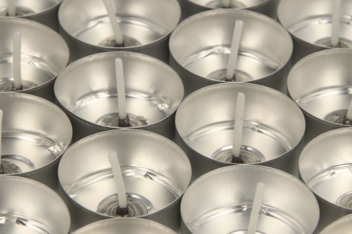 TEALIGHT SET PÁSKY NA SVIEČKY TEAGGLE 3,7 cm + WICKS 20 ks
