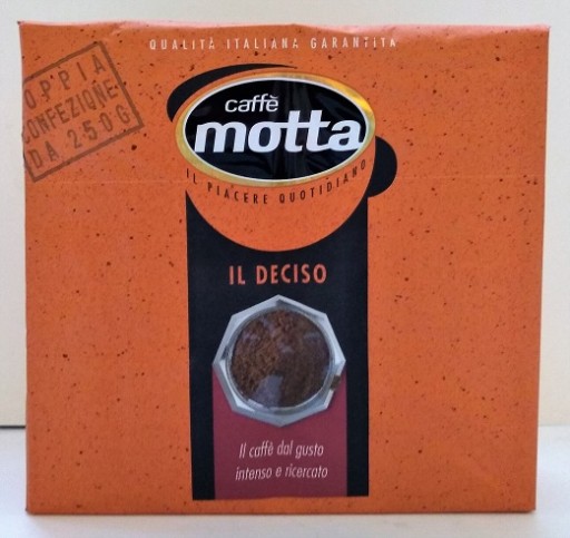 Il Deciso Motta mletá káva bez kofeínu 250 g