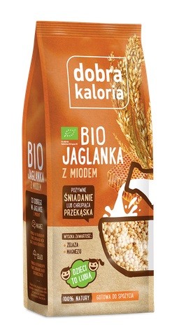 BIO prosové vločky s medom + železným horčíkom 120g Dobrá kalória