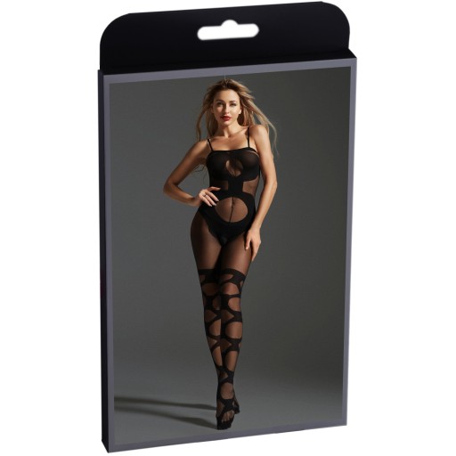 Erotická spodná bielizeň Bodystocking s dierkou, Tangá