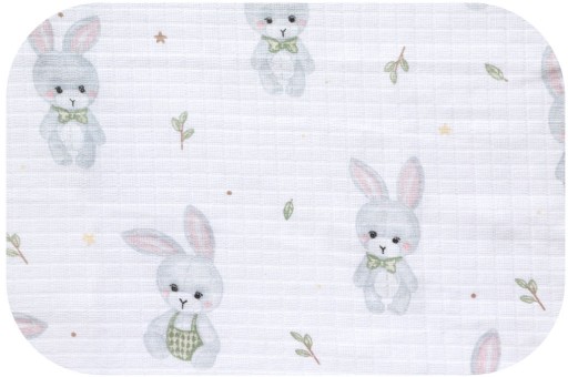 PLIENKA froté plienka COLOR POLAND vyrobená zo zajačika tetra BAVLNY