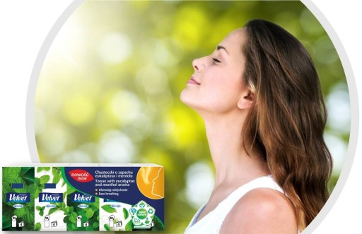 Zamatové hygienické obrúsky Mint 10 ks