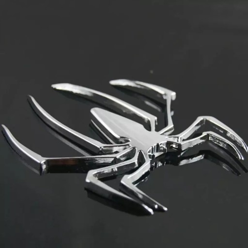 3D Spider Man Emblem Spider Tuning Chrome Tuning