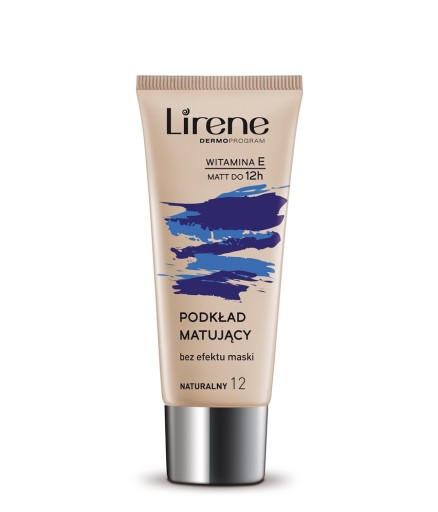 LIRENE 12 Prírodný zmatňujúci pleťový fluid 30ml