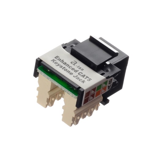Keystone modul Lanberg, zásuvka RJ45 -> LSA bezn