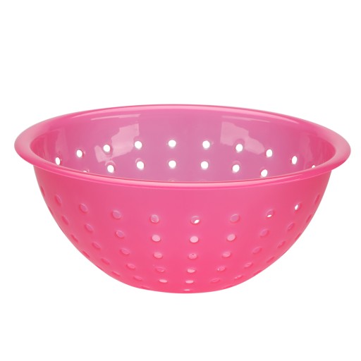 Miska Cedník Cedník Plastové sitko 24cm Ružové