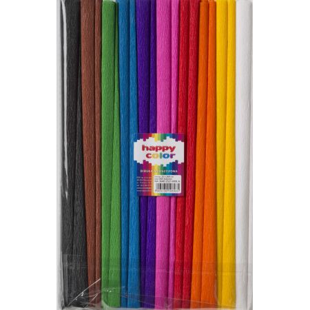 Krepový papier Happy Color, 10 farieb
