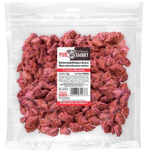 Kołodziejczyk | EXTRUDOVANÉ HOVÄDZIE - VEĽKÝ PES - 1KG