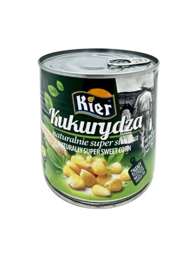 PRIRODZENE SLADKÁ kukurica 340g KONZERVA