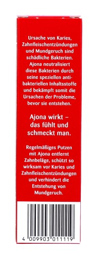 Ajona zubná pasta 25ml Medical Concentrate DE