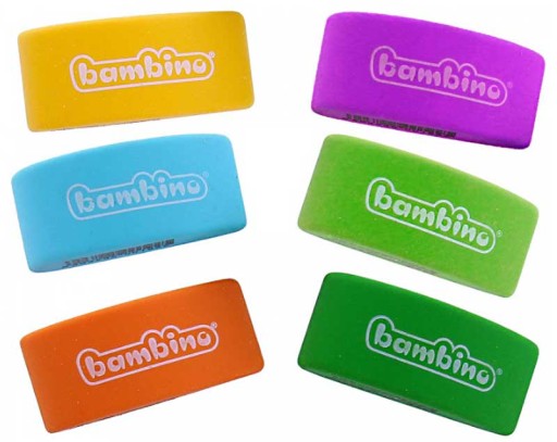 Soft Eraser MIX Bambino Colors