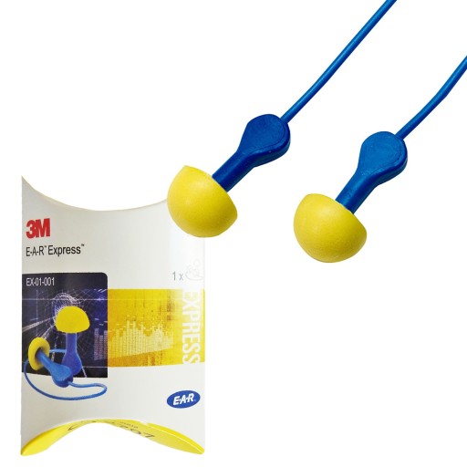 Zátky do uší Ear Express s žilou, 1 pár
