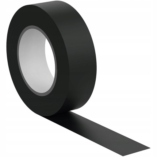 10x SILNÁ LEPICIA IZOLAČNÁ PÁSKA VODEODOLNÁ ČIERNA 15mm x 0,13mm 10m