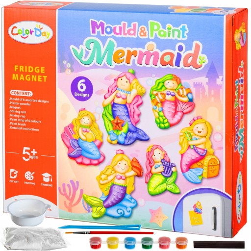 Urob si sám MAGNETY NA MORSKÚ VÍLU - kreatívna sada pre deti