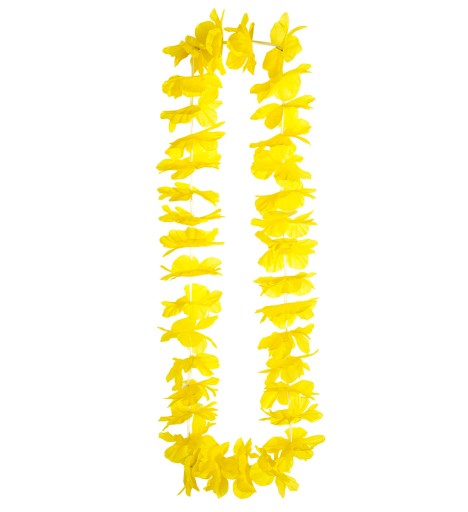 Havajský náhrdelník Hawaii Flowers Yellow Aloha