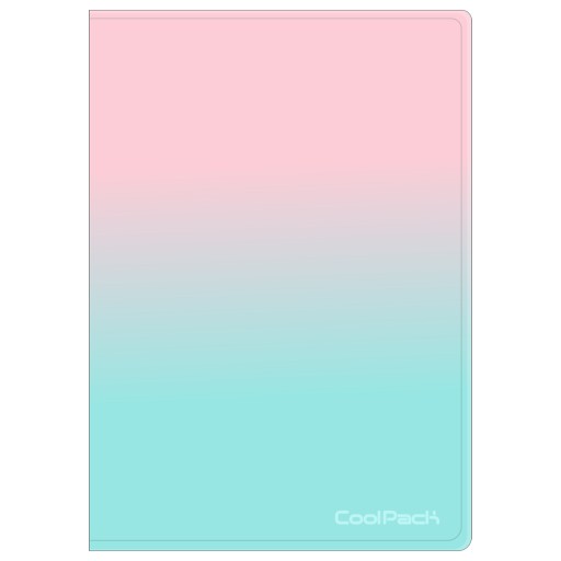 Priečinok Coolpack Gradient Strawberry A4 s gumičkou