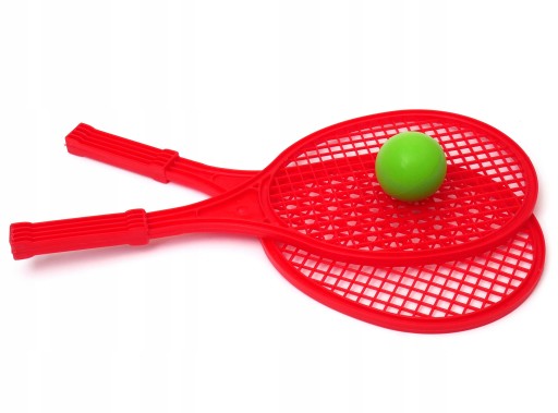 FAREBNÝ BADMINTONOVÝ SET 43cm penová lopta
