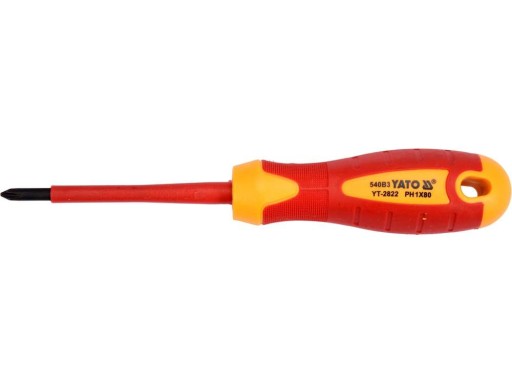 SKRUTKOVAČ PH1 80mm IZOLOVANÝ VDE 1000V