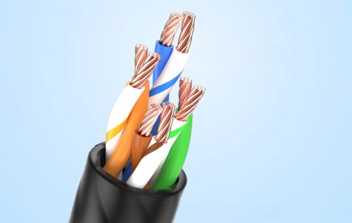 VENTION OTOČNÝ UHLOVÝ KÁBEL ETHERNETOVÝ SIEŤOVÝ KÁBEL RJ45 CAT 6 UTP 5M