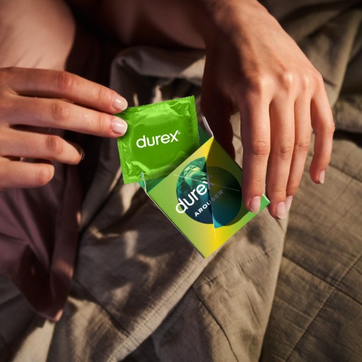 DUREX AROUSER kondómy, 3 kusy, STIMULAČNÉ
