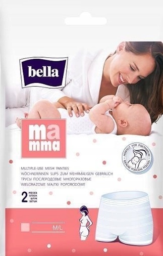 BELLA MAMMA PÁRODOVÉ NOHAVIČKY SIEŤOVANÉ M/L