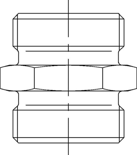 Priamy konektor M26x1,5 18L GS18L Voss