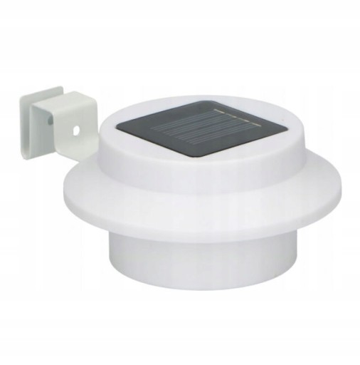SOLAR lampa pre Gutter, Plot 3 x JASNÁ LED GRUNDIG