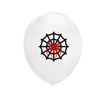 LATEXOVÝ BALÓN SPIDER MAN SPIDER HEL NARODENINOVÝ PLES 10 KS