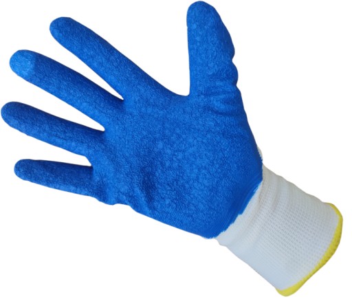 RUKAVICE PRACOVNÉ RUKAVICE SILNÉ LATEXOVÉ 10