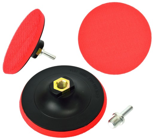 KOTOUČ KLAPKY 125MM + ADAPTÉR NA BRÚSKU A VŔTAČKU