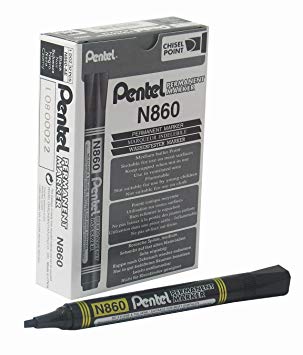 Pentel N860 PERMANENTNÝ POPISOVAČ HRANA MODRÁ