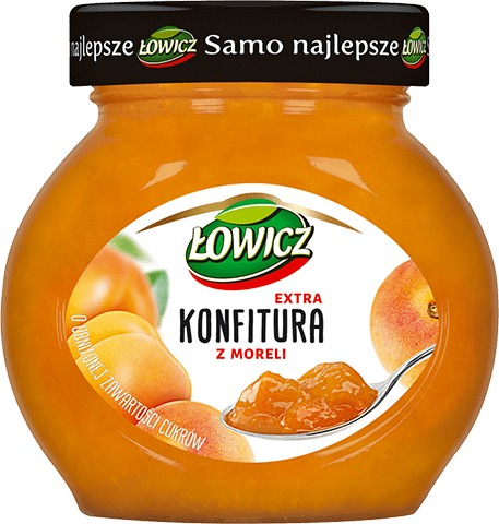 ŁOWICZ Marhuľový džem 240 g