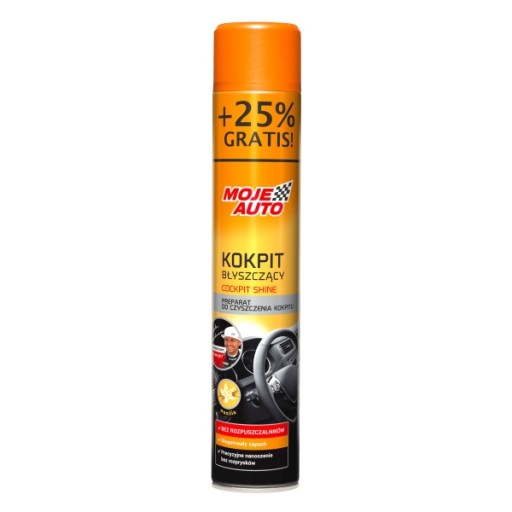 Lesklý vanilkový kokpit 600ml + 25% zadarmo