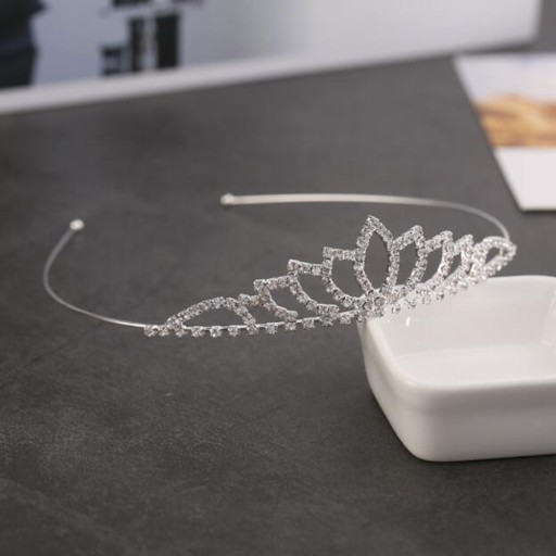 DIADEM TIARA svadobné CROWN zdobenie vlasov spoločenstvo